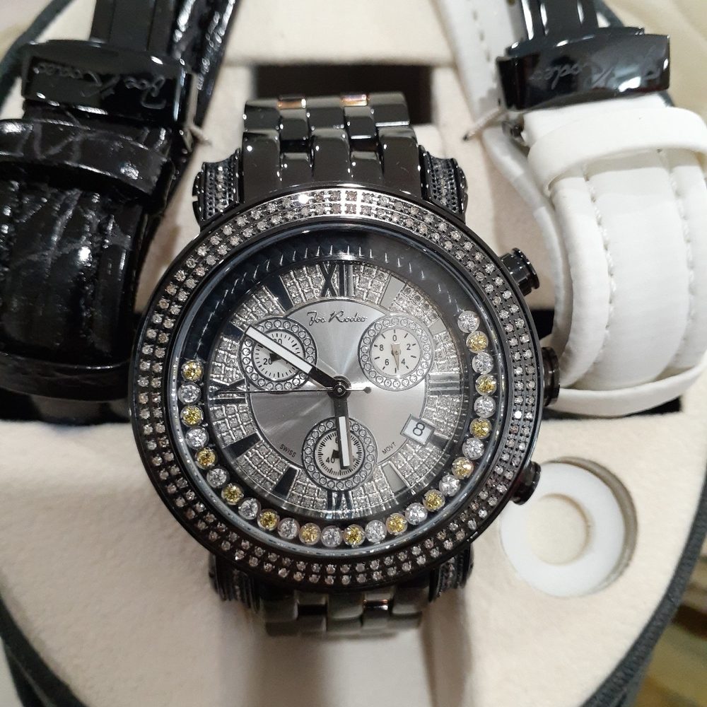 Joe Rodeo diamond mens watch-New